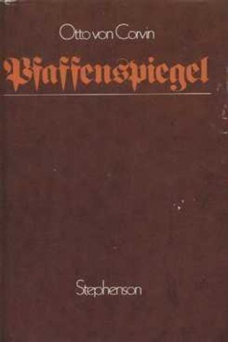 Buch pfaffenspiegel corvin - pfaffenspiegel,,